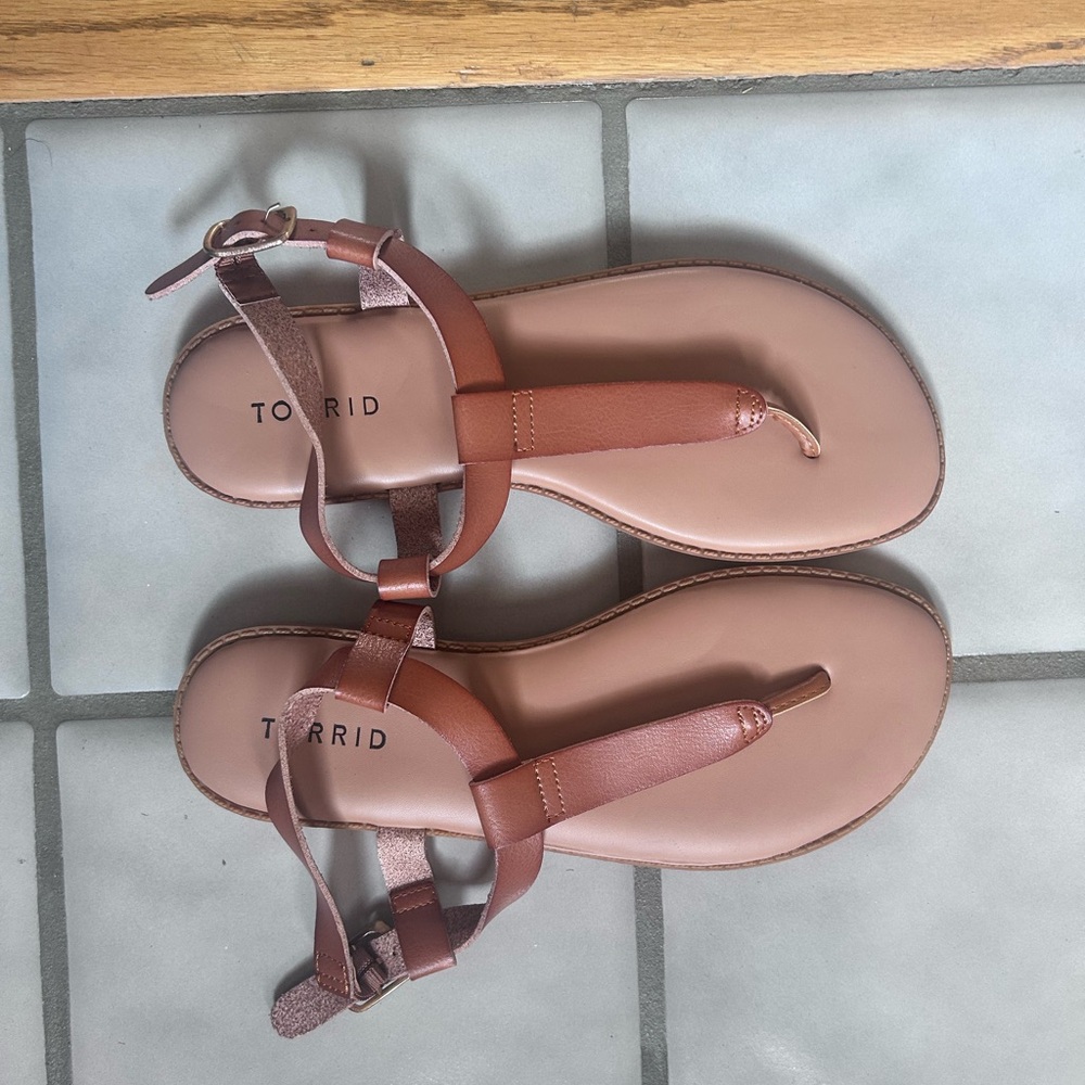 Torrid Tan Strappy Women's Sandals
